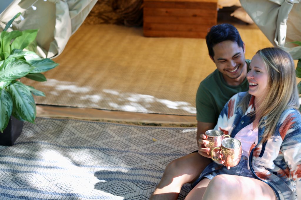 glamping in portland